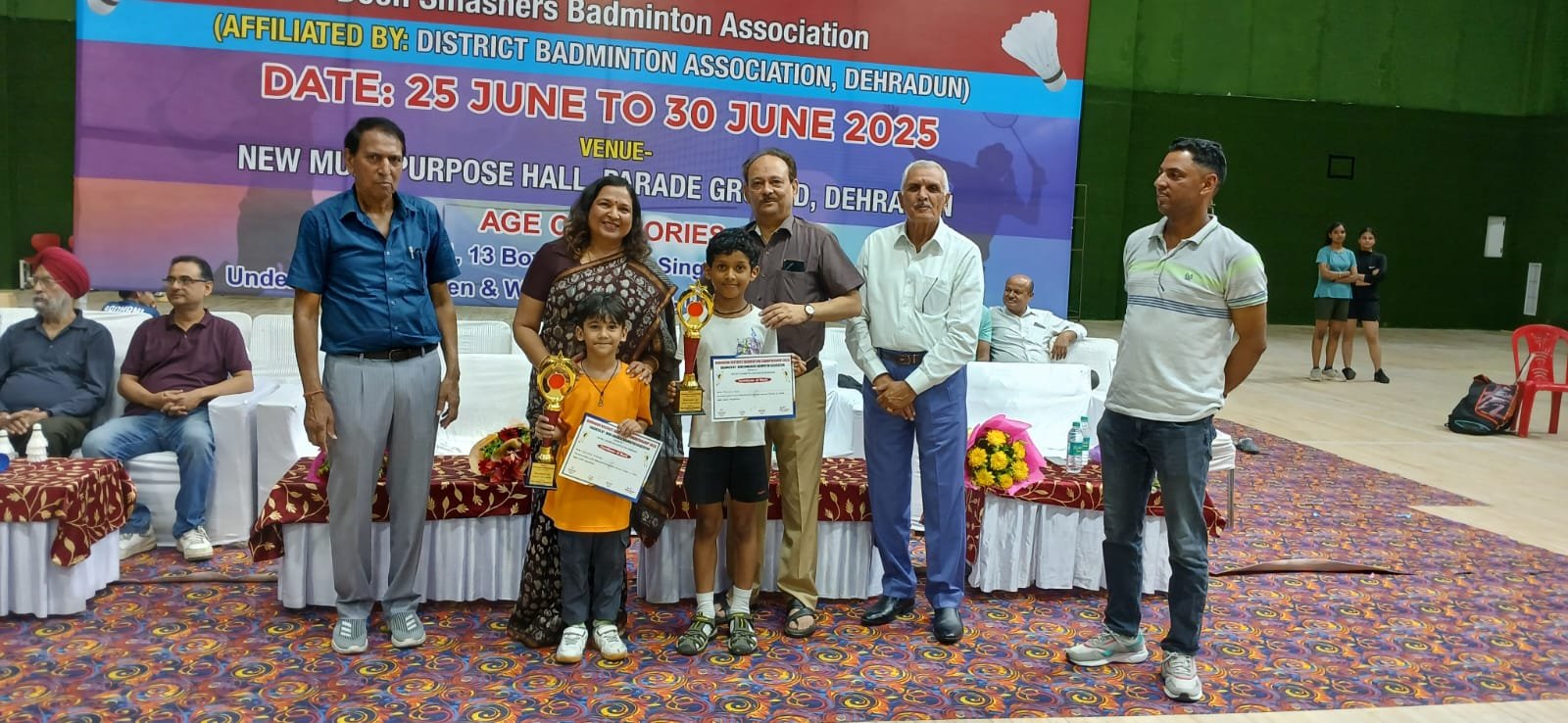 District Badminton Championship, Dehradun — June 2025